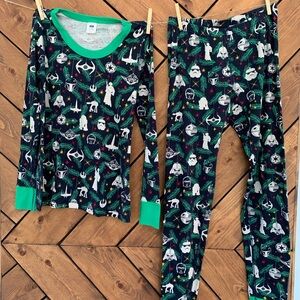 Hanna Andersson Disney Star Wars Christmas Pajama Set - Women’s Small
